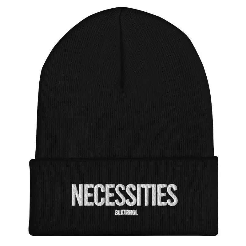 Necessities Embroidered Soft Beanie